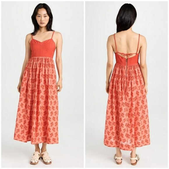 💕THE GREAT.💕 The Camelia Dress ~ Begonia Size 2 = Medium NWT - Picture 7 of 16